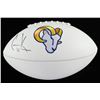 Image 1 : COOPER KUPP SIGNED LA RAMS LOGO FOOTBALL (FANATICS COA)