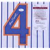 Image 2 : LENNY DYKSTRA SIGNED NY METS PRO STYLE JERSEY (JSA COA)
