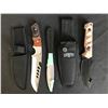 Image 1 : VARIOUS HUNTING KNIFE LOT