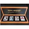 Image 1 : EDDIE MURRAY LTD. EDITION SIGNATURE SERIES PORCELAIN CARD SET