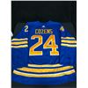 Image 1 : DYLAN COZENS SIGNED SABRES PRO ADIDAS JERSEY (FRAMEWORTH COA)