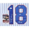 Image 2 : DARRYL STRAWBERRY SIGNED NY METS PRO STYLE JERSEY (JSA COA)