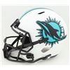 Image 3 : RICKY WILLIAMS SIGNED DOLPHINS FULL SIZE LUNAR ECLIPSE SWE HELMET (BECKETT COA