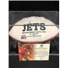 Image 4 : JOE NAMETH SIGNED NY JETS FOOTBALL IN CASE (GAI COA)