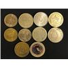 Image 1 : LOT OF VINTAGE CASINO TOKENS