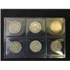 Image 1 : LOT OF NEWFOUNDLAND 5 CENTS .925 SILVER