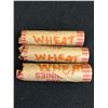 Image 1 : 3 ROLLS OF USA WHEAT PENNIES