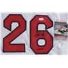 Image 2 : WADE BOGGS SIGNED RED SOX PRO STYLE JERSEY (JSA COA)