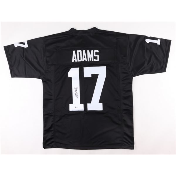 DAVANTE ADAMS SIGNED L.A RAIDERS JERSEY