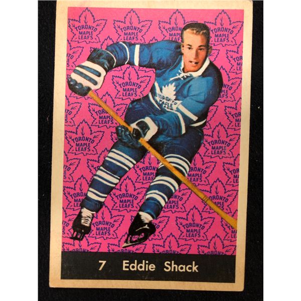 1961-62 PARKHURST HOCKEY NO.7 EDDIE SHACK