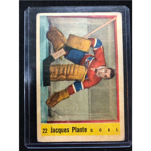 1958-59 PARKHURST NO.22 JAQUES PLANTE