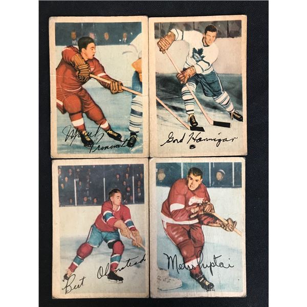 1954-55 PARKHURST CARD LOT