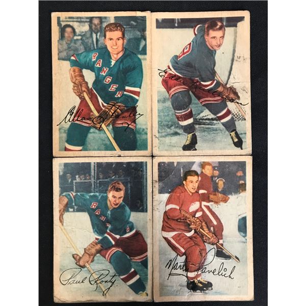 1954-55 PARKHURST CARD LOT