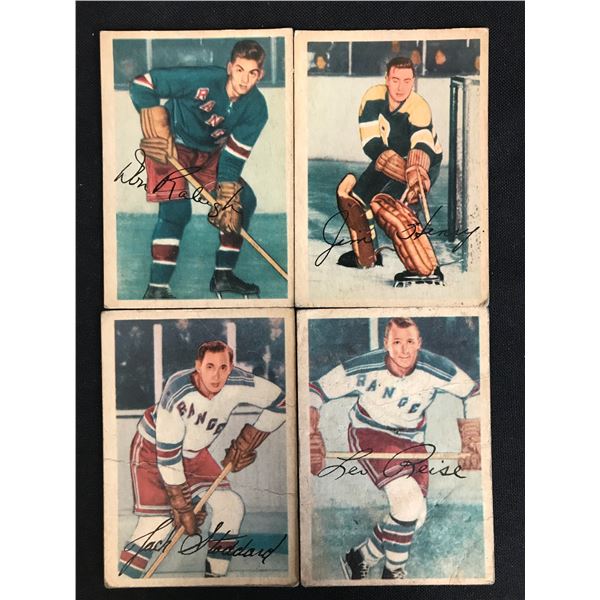 1954-55 PARKHURST CARD LOT