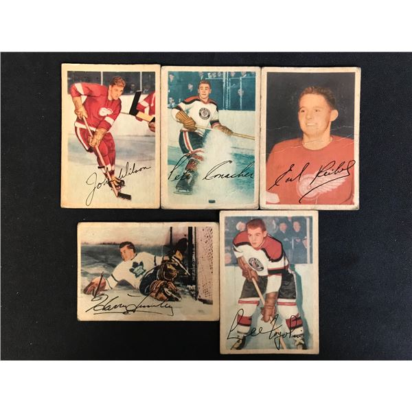 1954-55 PARKHURST CARD LOT