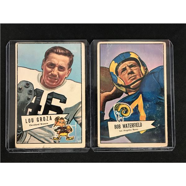 1950'S NFL FOOTBALL CARD LOT