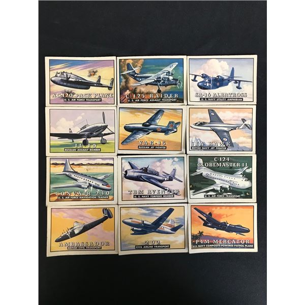 1960'S NON SPORTS CARD LOT (WAR PLANES)