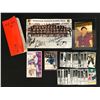Image 1 : VINTAGE HOCKEY COLLECTOR LOT (AUTOS AND CARDS)
