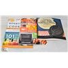 Image 1 : COOK BOOK LOT INCLUDING CAST IRON , NINJA &