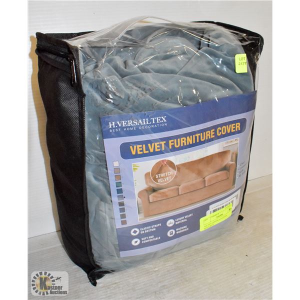 VELVET LOVESEAT COVER REPACKED