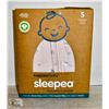 Image 1 : 0-2 MONTHS SLEEPEA 5-SCOND SWADDLE SLEEPER MADE