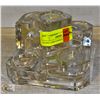 Image 1 : GLASS 5 ARM CANDLE HOLDER