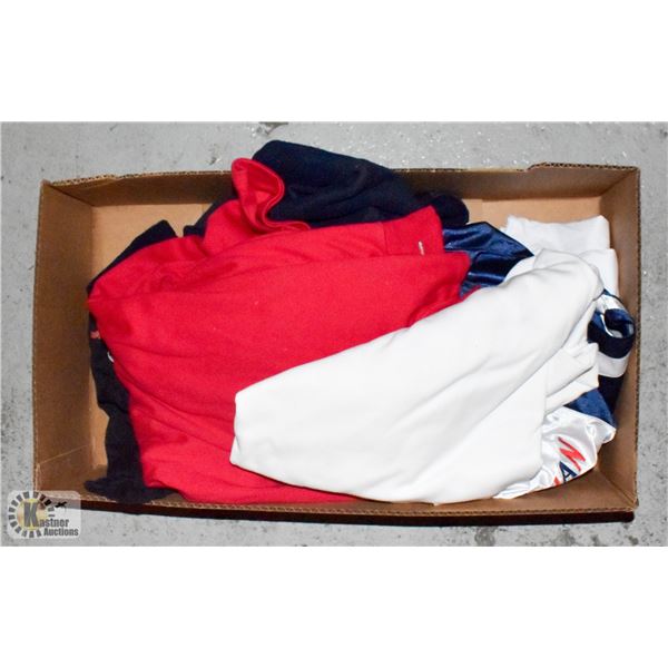 BOX OF MENS NEW CLOTHING ITEMS - SIZE MEDIUM