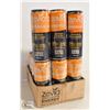 Image 1 : 12 PK OF ZEVIA ZERO CAL ENERGY DRINK MANGO GINGER