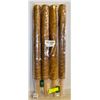 Image 1 : NEW REPACKED 4 PACK OF 24" MOSS POLES, AMZ SES