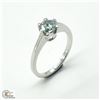 SV-91 SILVER MOISANITE(1.15CT) RING SIZE 10