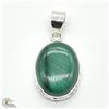 Image 1 : SV-74 SILVER MELAKITE(12.5CT) PENDANT