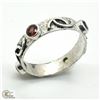 SV-99 SILVER MULTI COLOUR GEM STONE(0.9CT) RING