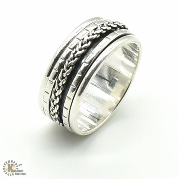 SV-54 SILVER RING SIZE 10