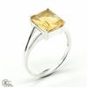 Image 1 : SV-69 SILVER CITRINE(3.1CT) RING SIZE 10