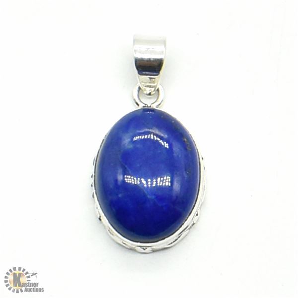 SV-63 SILVER LAPIS(12.75CT) PENDANT