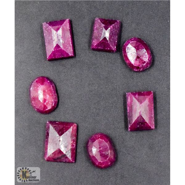 #42-GENUINE RED  BERYL  GEMSTONE 127CT