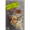 Image 1 : BAG OF OLD CA PROOF-LIKE 1 & 5 CENT COINS, SEALED