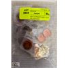 Image 1 : BAG OF OLD CA PROOF-LIKE 1 & 5 CENT COINS, SEALED