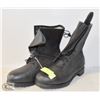 Image 1 : SIZE 9.5 STEEL TOE LEATHER WORK BOOTS