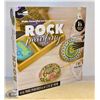 ROCK PAINTING SET INCL PAINT TOOLS & MORE W/ BOOK