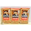 Image 1 : 3 BAGS OF QUAKER QUICK OATS 1 KG BAGS