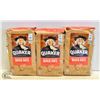 Image 1 : 3 BAGS OF QUAKER QUICK OATS 1 KG BAGS