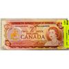 Image 1 : 1974 CANADA $2 BANK NOTE
