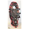 Image 1 : NEW SET OF RED LIGHTWEIGHT TREKKING SNOW SHOES