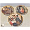 Image 1 : 3 NORMAN ROCKWELL COLLECTOR PLATES