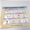 Image 1 : BZ990-64 BIRTHSTONE CHART