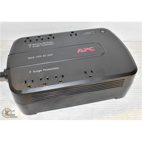 APC SURGE PROTECTOR W/ BATTERY BACKUP