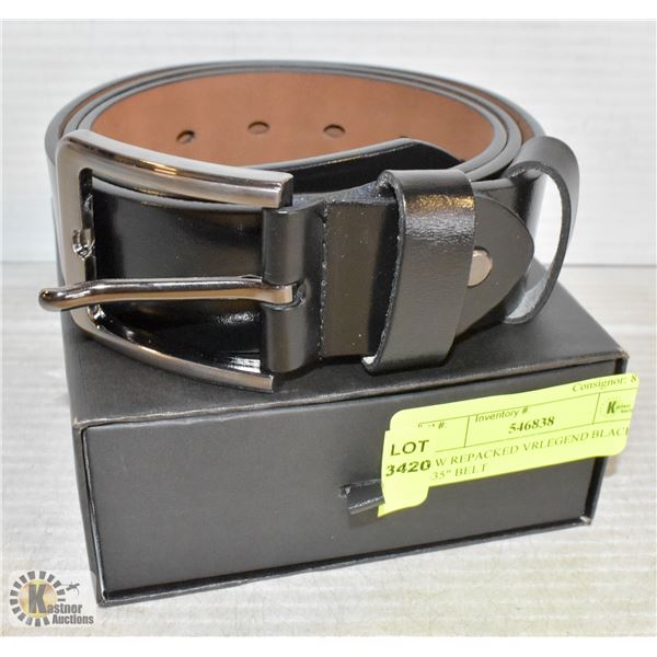 NEW REPACKED VRLEGEND BLACK 28-35  BELT