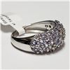 Image 2 : JP747-176 SILVER TANZANITE (1.4CT) RING