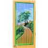 Image 1 : ASIAN LANDSCAPE BAMBOO BEADED CURTAIN